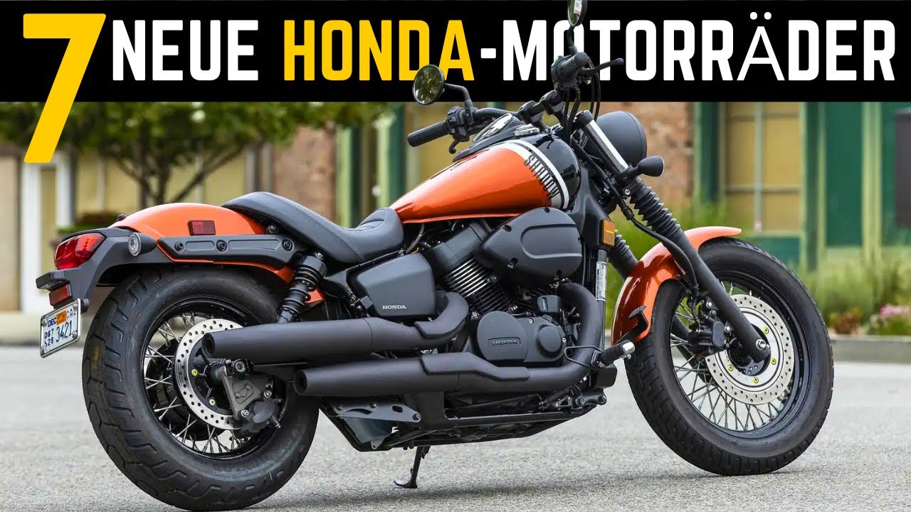 7 neue Honda-Motorräder für 2025