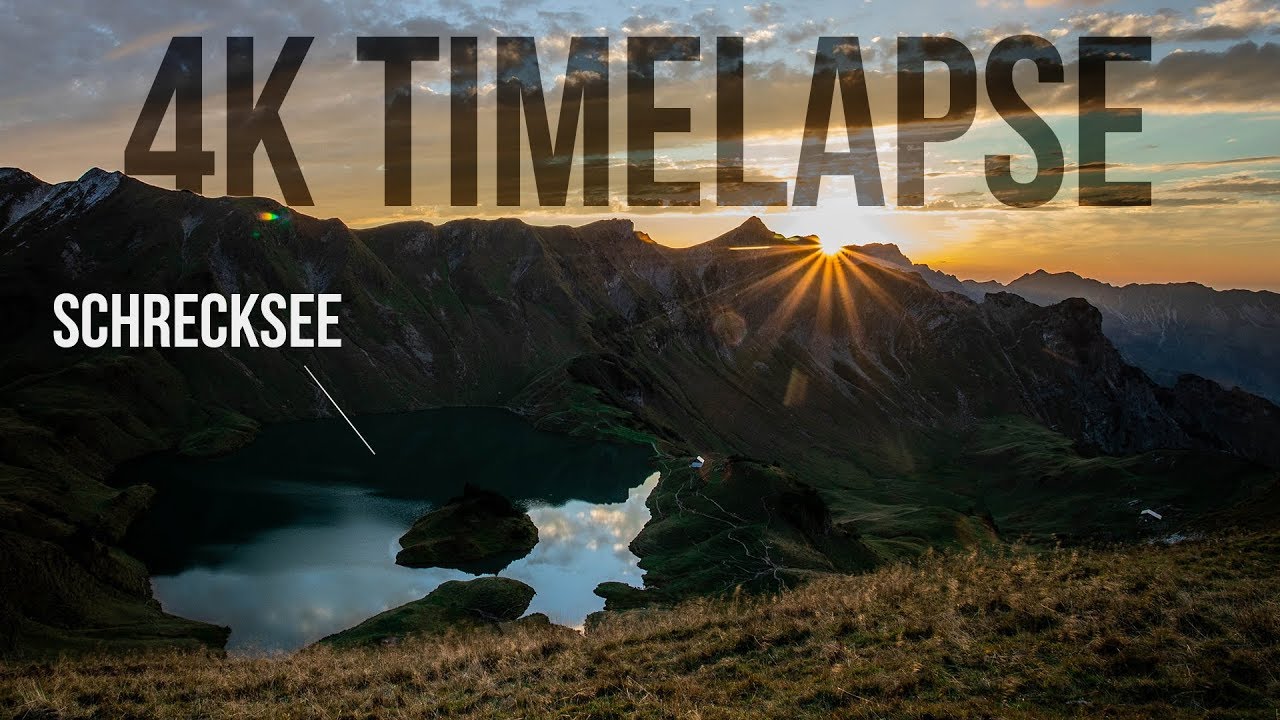 4K Timelapse - Schrecksee