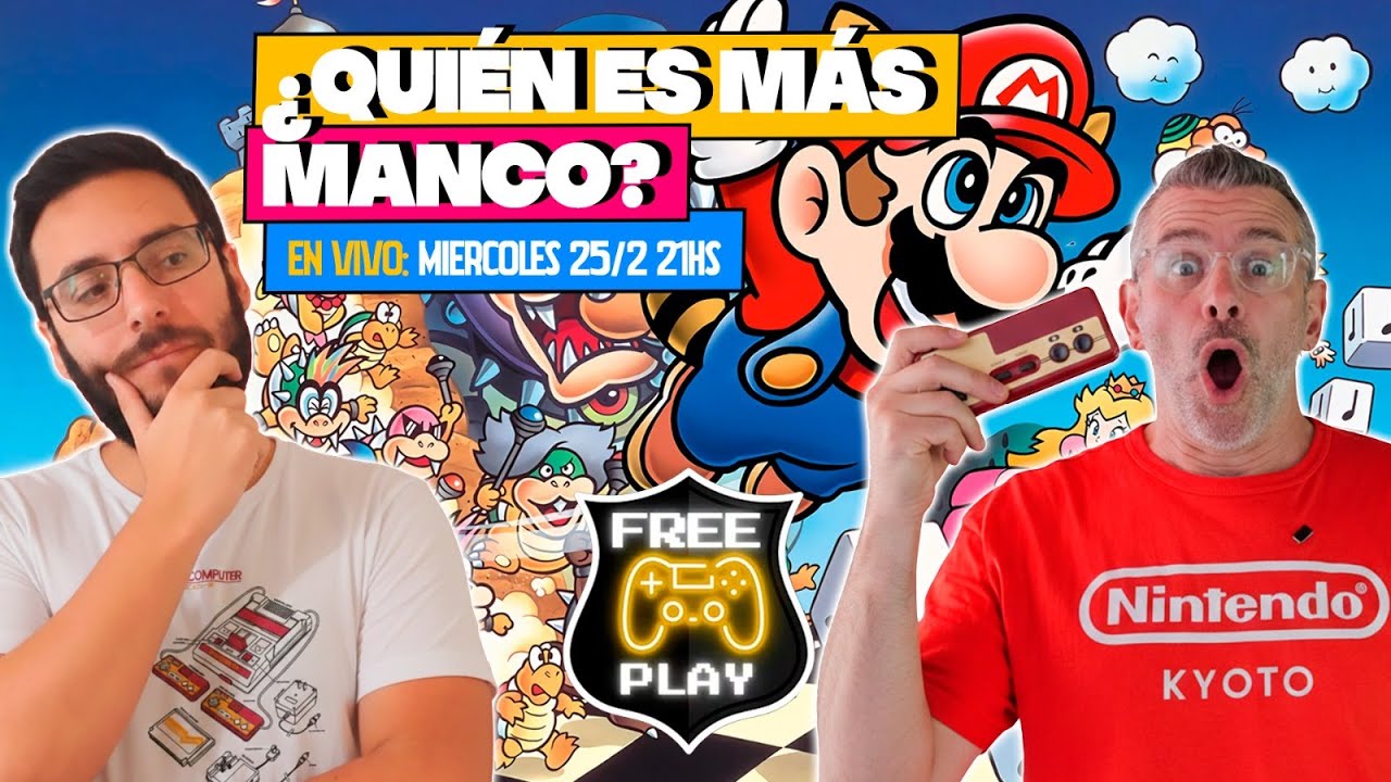 Y esto con que se juega? FreePlay NES - Desafío total!