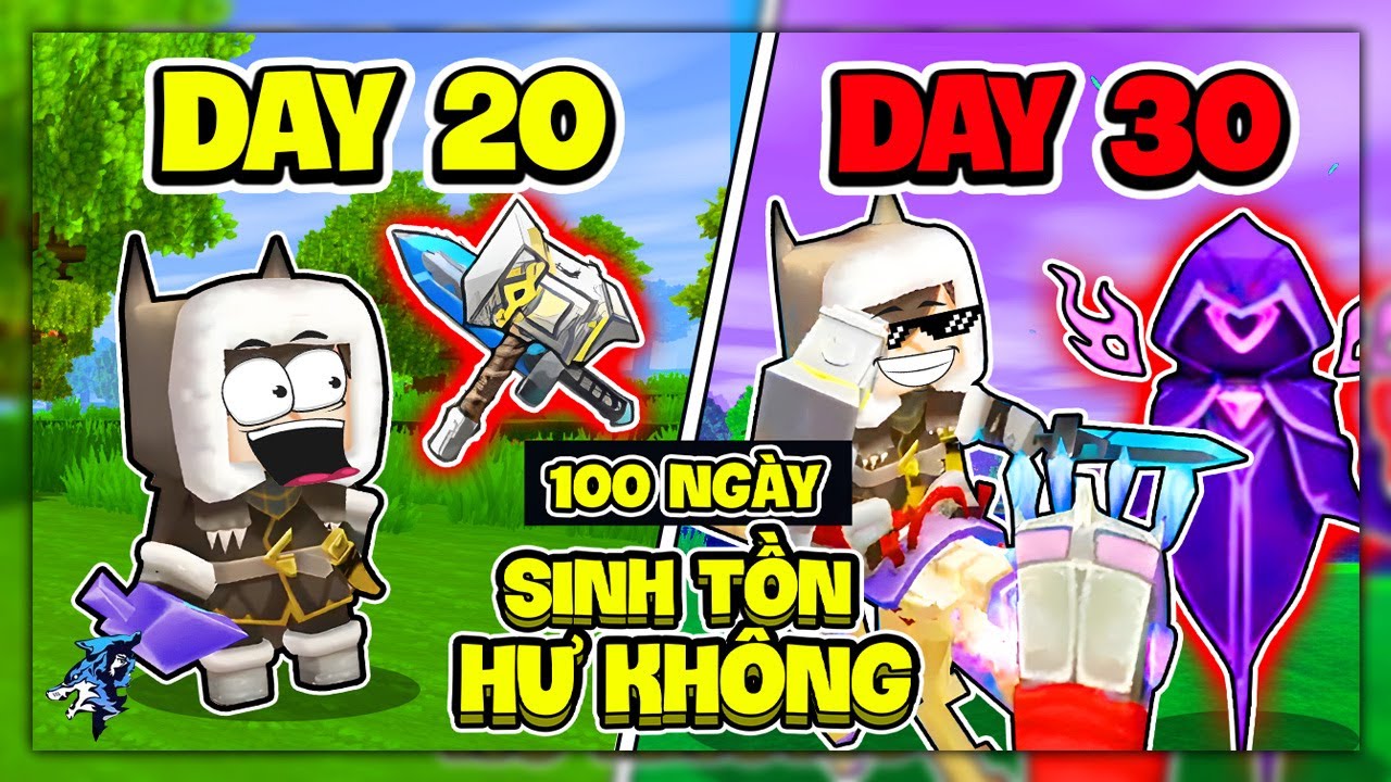 Siro 100 Ngày Sinh Tồn Hư Không Mini World #3 | Đánh Bại Sứ Đồ Hư Vô