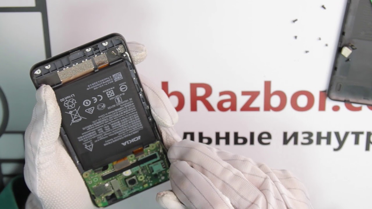 Разбор телефона Nokia 2