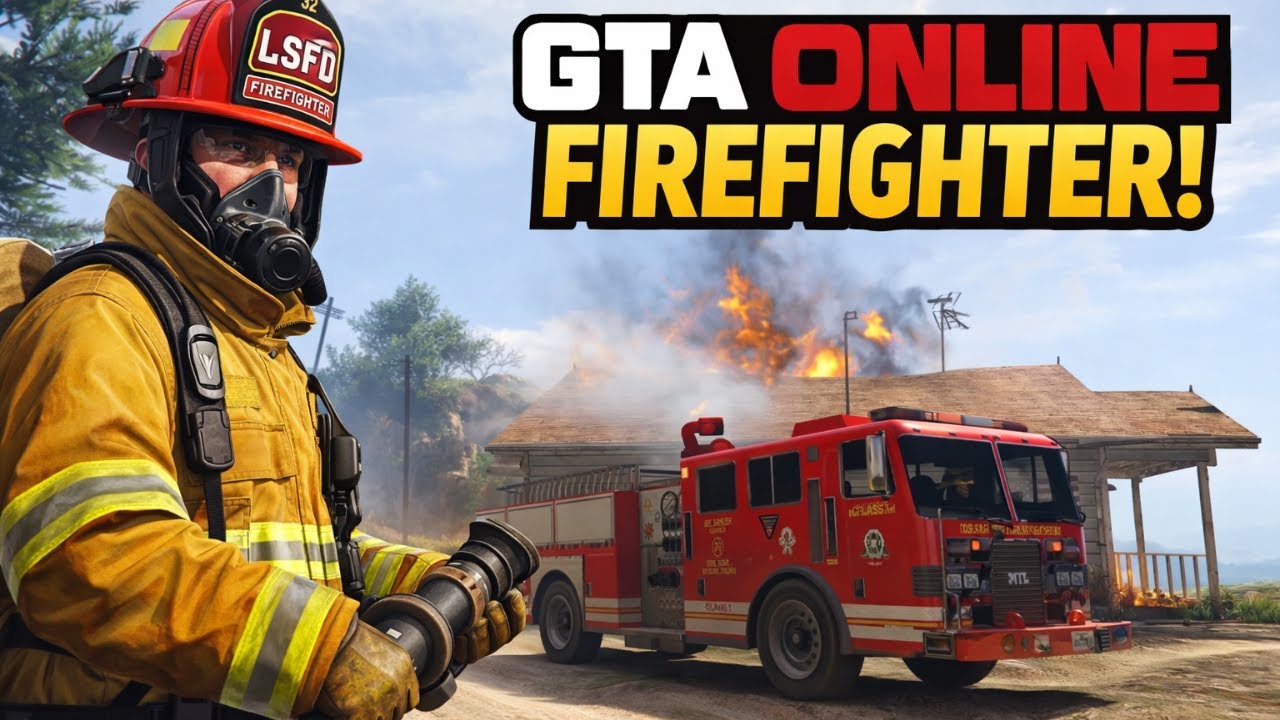I Joined the LSFD in GTA Online… This Is AWESOME