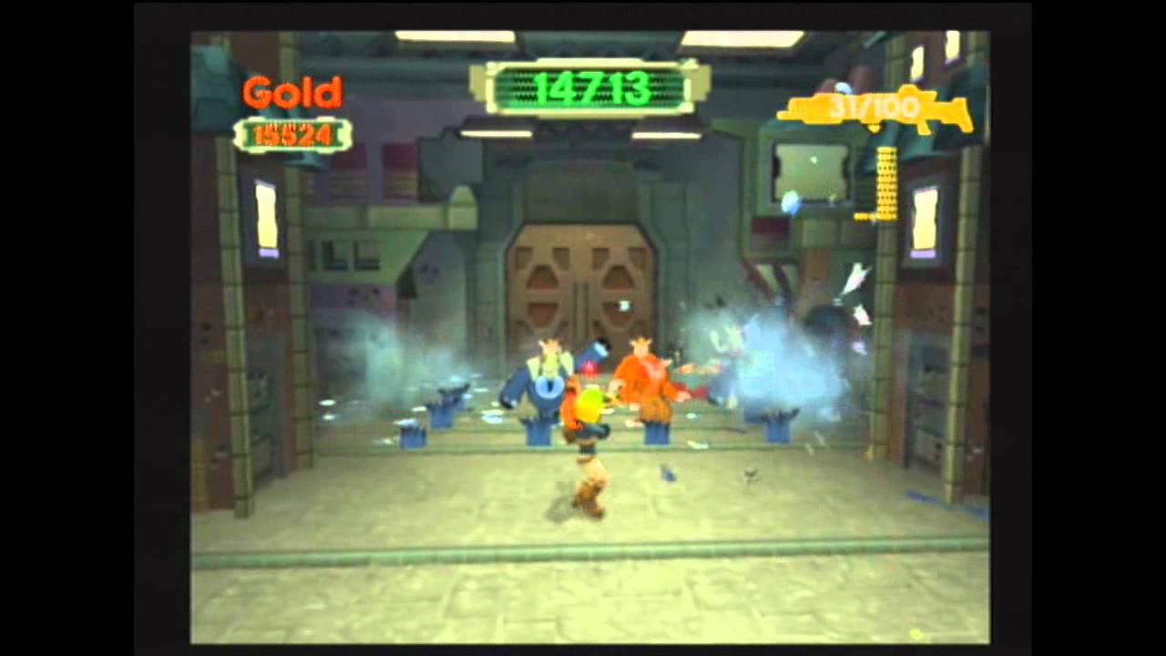 Jak 2: Blaster Gun Course Gold No Casualties