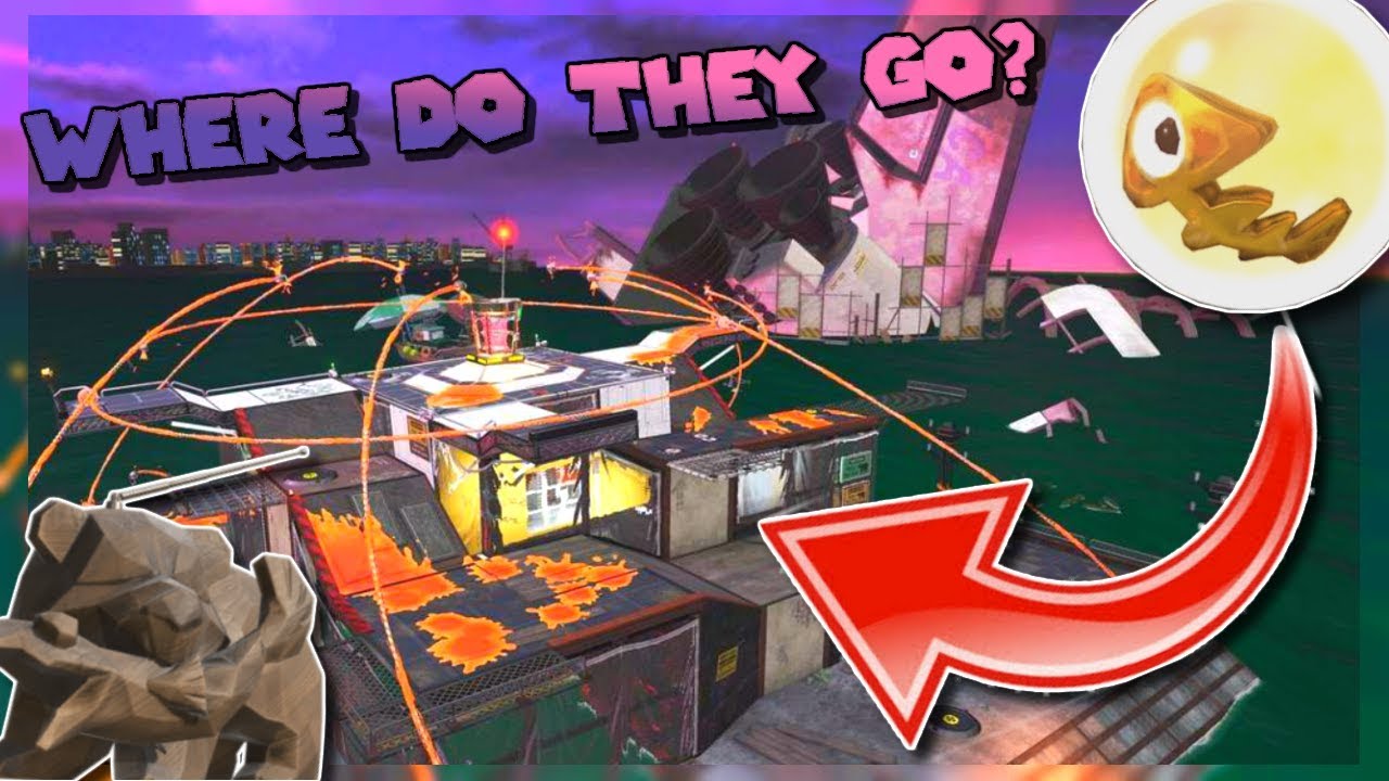 What does Mr. Grizz do with the GOLDEN EGGS?