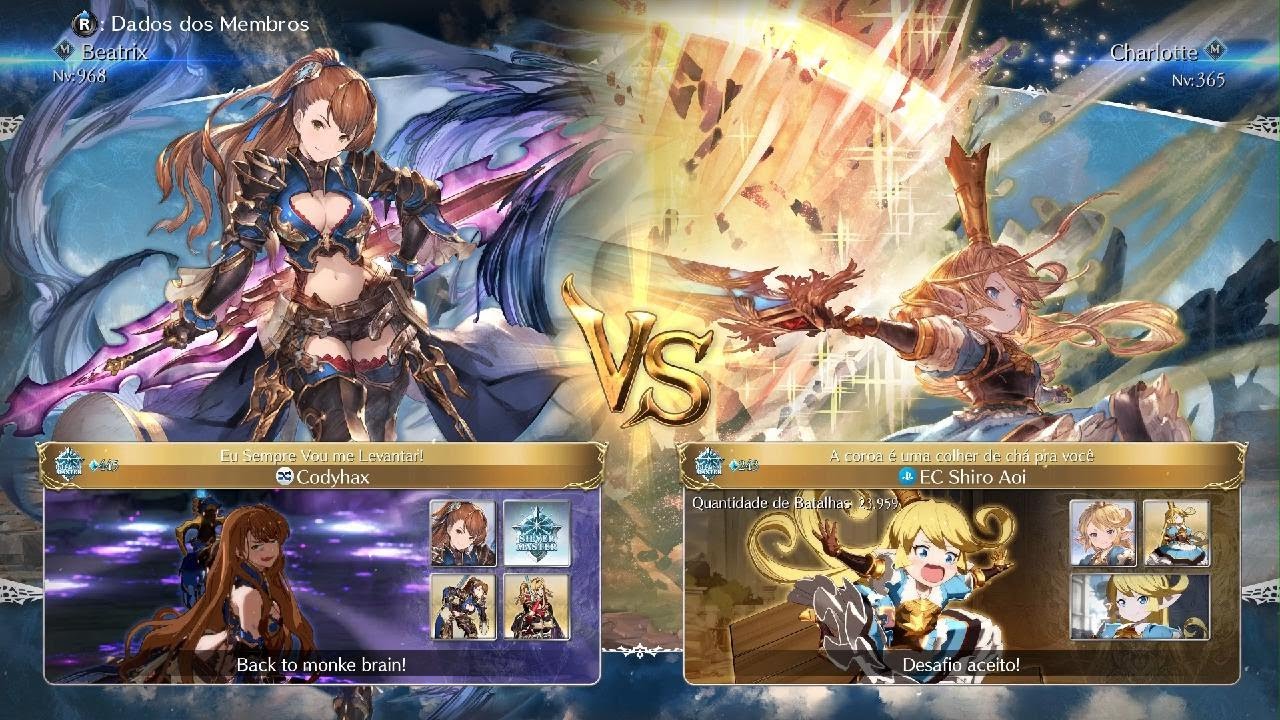 Granblue Fantasy Versus: Rising - Charlotta (ShiroAoi) vs Beatrix (Codyhax)