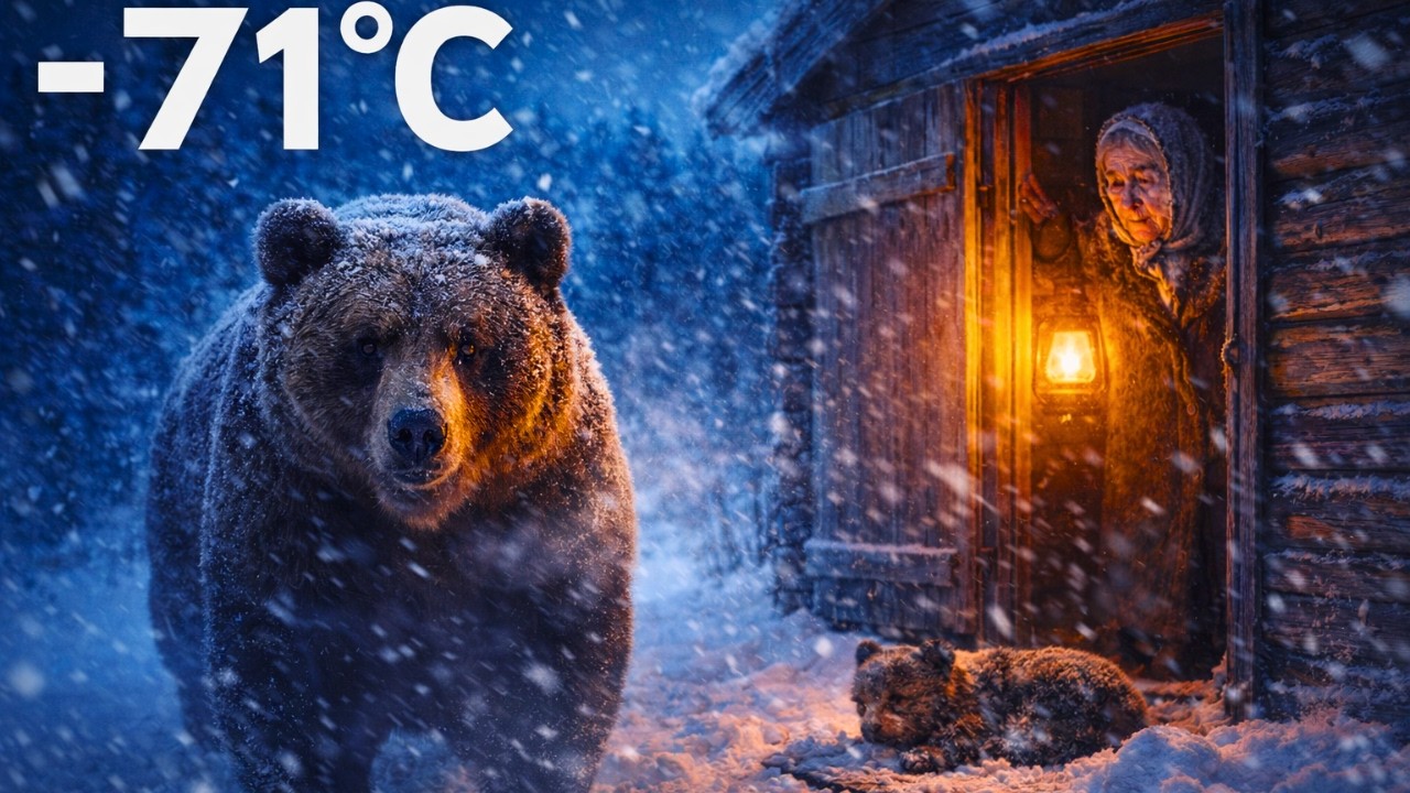 🐻 An 82-Year-Old Woman Saved a Bear Cub at -71°C in Siberia