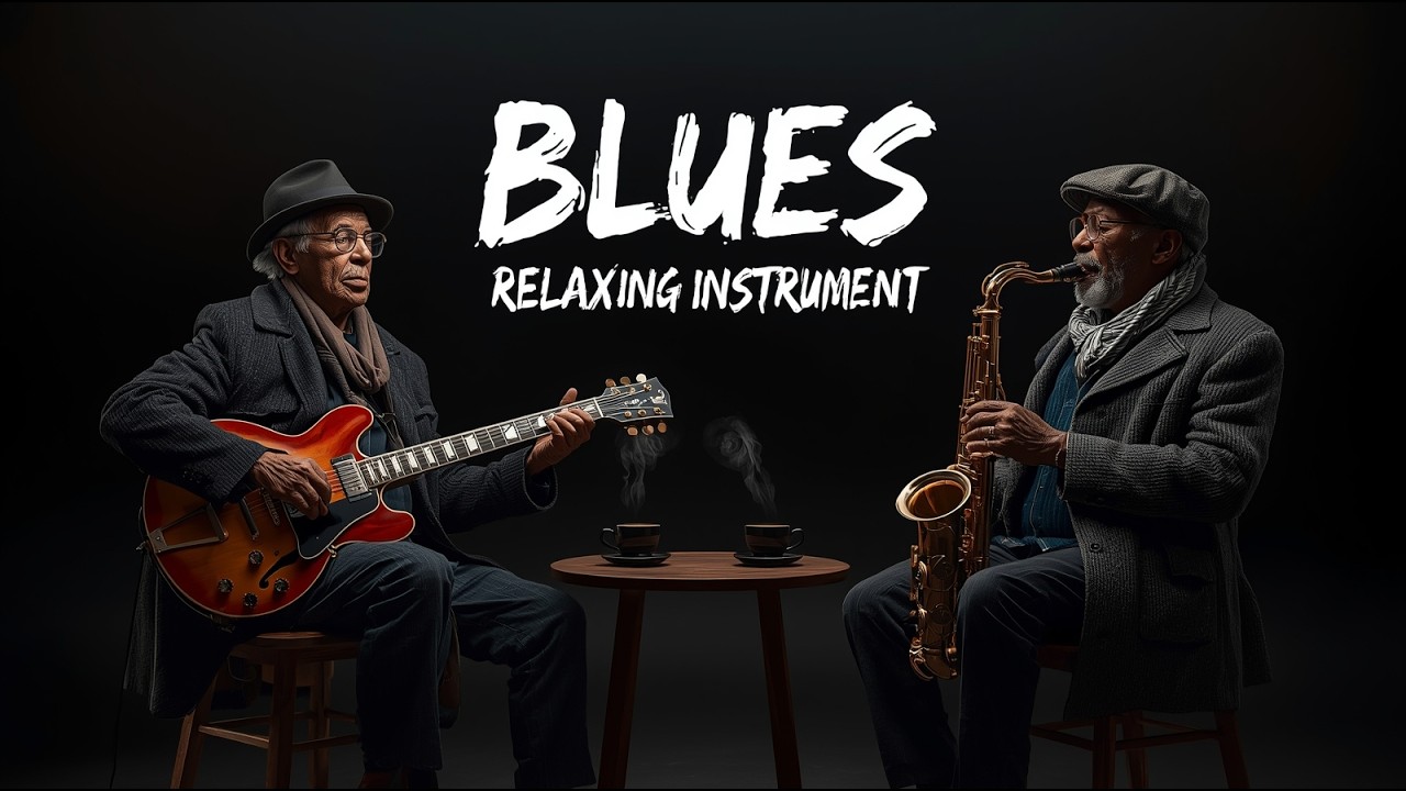 Heartfelt Deep Blues – Slow Soul Guitar for Relaxation #490