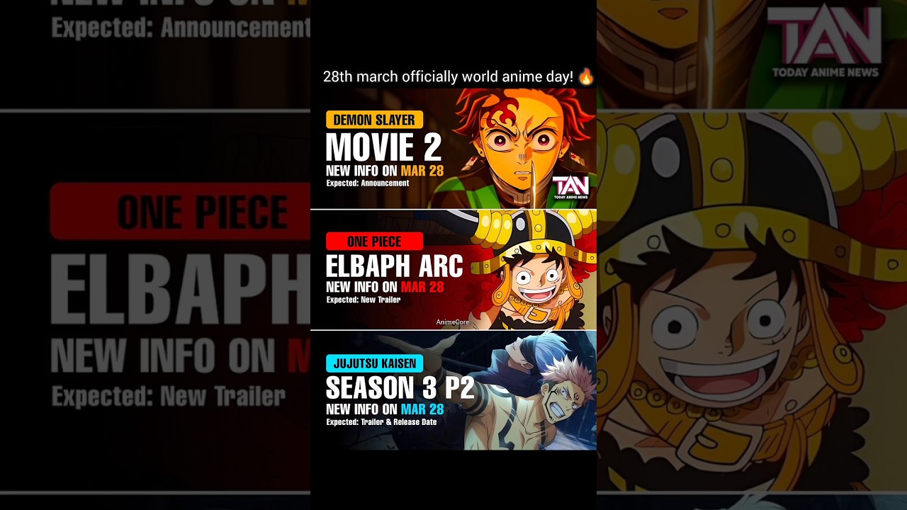 March 28 is about to shake the anime world! 🌍🔥