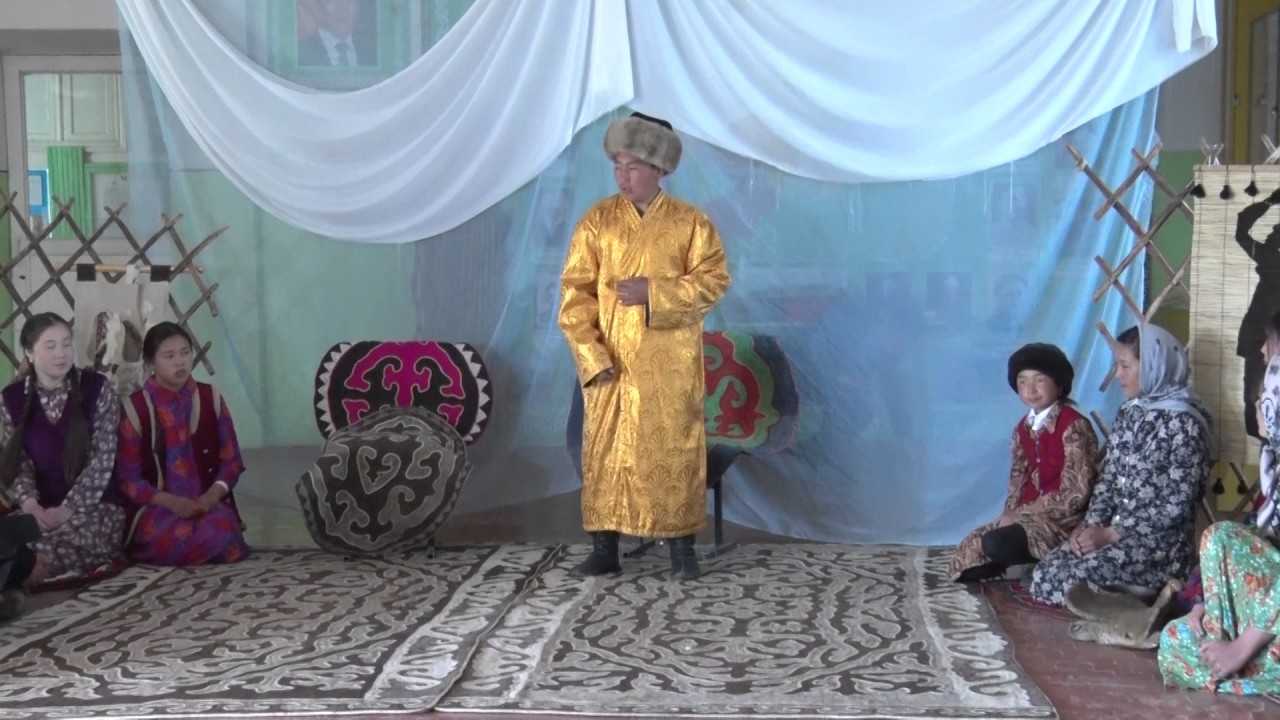 Боогачы Жакып уулуна арналган сценка