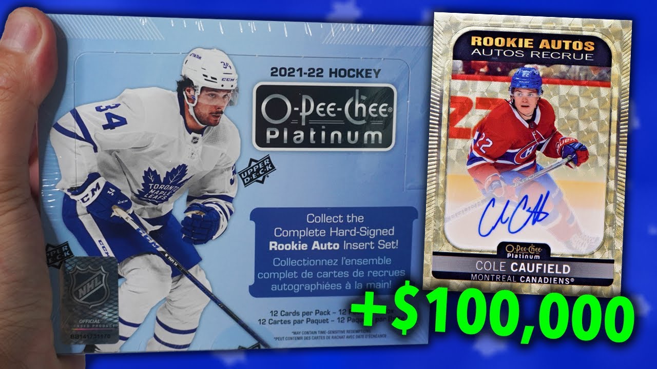 The $100,000 Caufield Was Pulled! 21-22 OPC Platinum Hobby Break