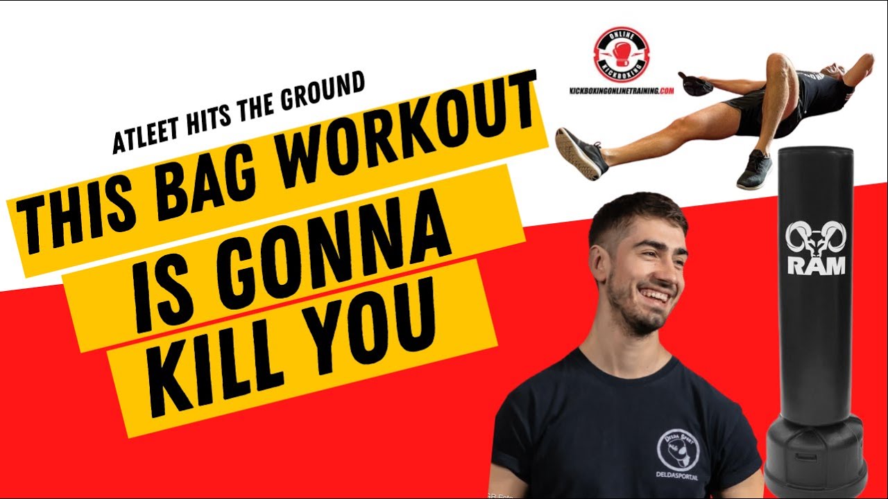 40-Minute Heavy Bag Kickboxing Blast: Unleash Your Power - Class  💥🥊