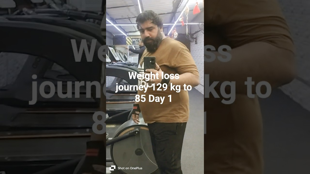 Transformation fat to fit 129kg to 85kg 