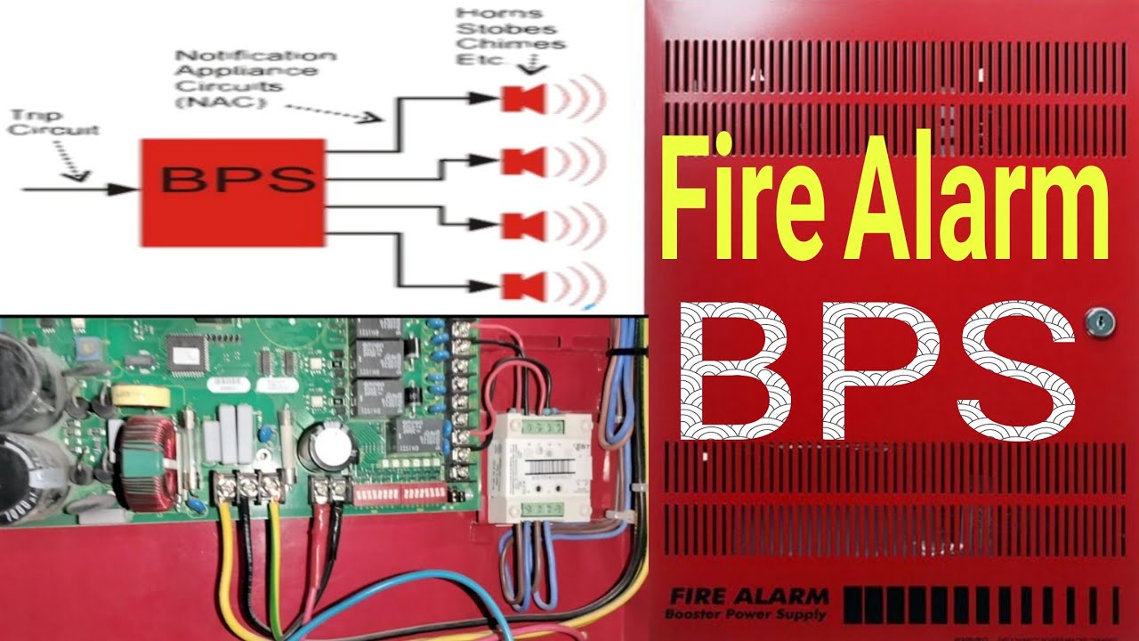 Complete information About Booster power supply ( BPS) panel in Hindi #firealarmsystems