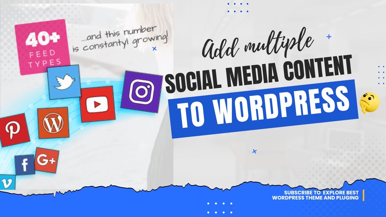 Добавьте ленты Facebook, Instagram и YouTube в WordPress за считанные минуты! (Обзор плагина Flow...