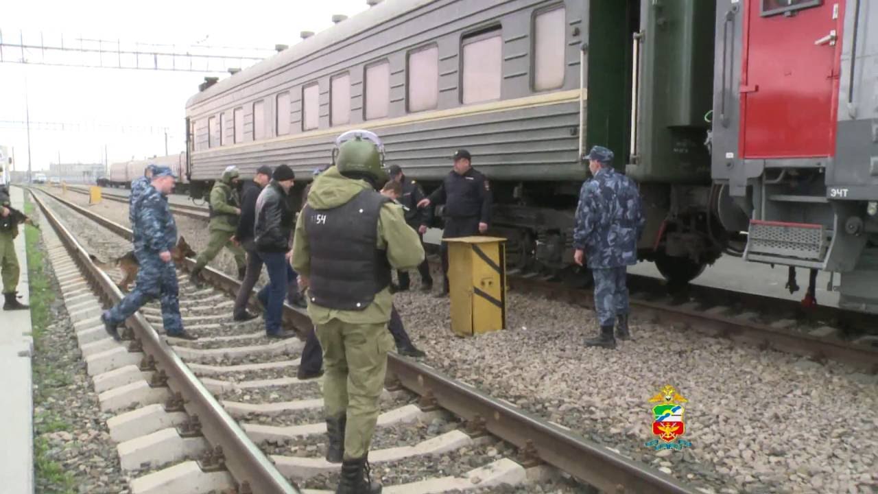 Учения на ст. Новосибирск Главный Ч1 ЗАХВАТ Заложников