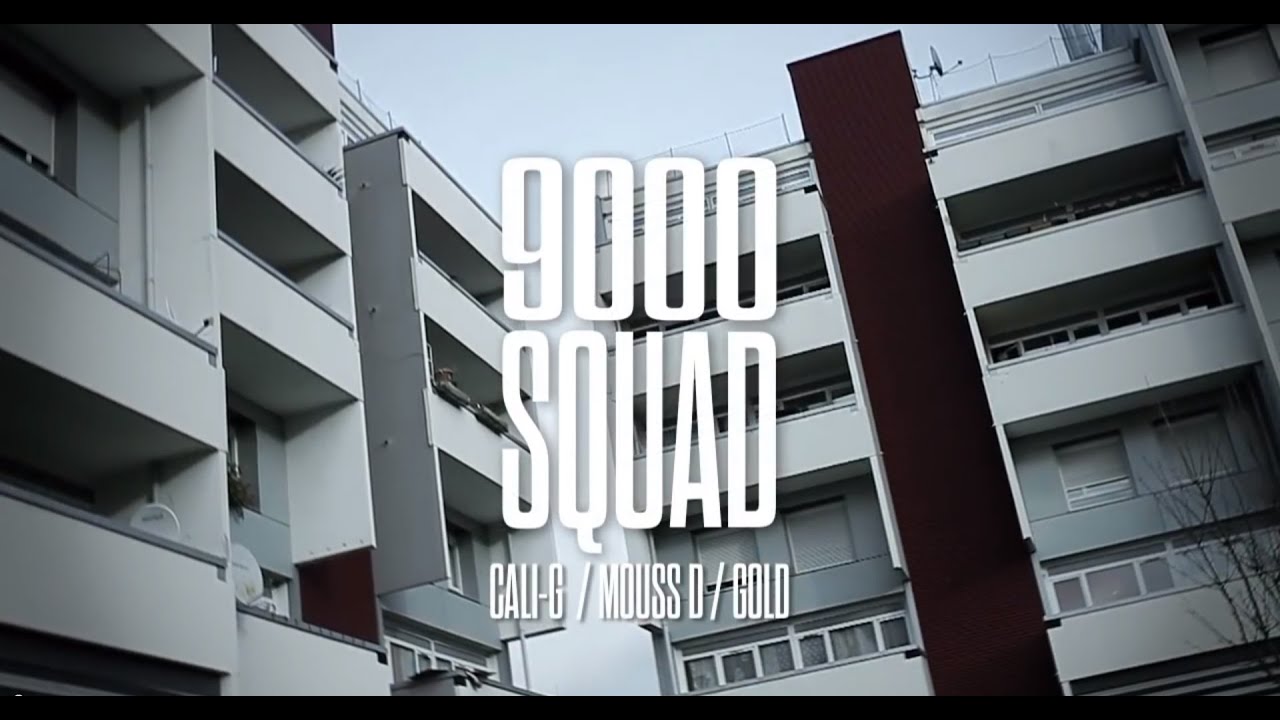 9000 SQUAD cali-g ,mouss ,gold 