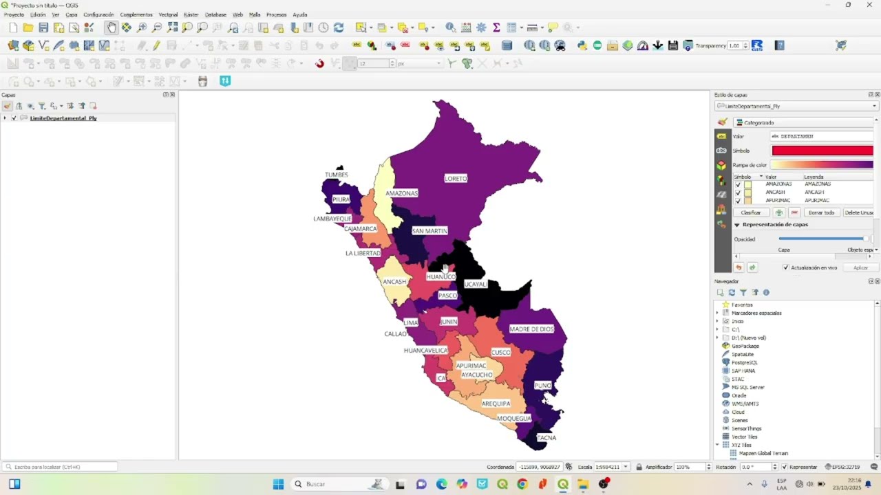 INICIO QGIS Y CONFIGURACIONES BÁSICAS