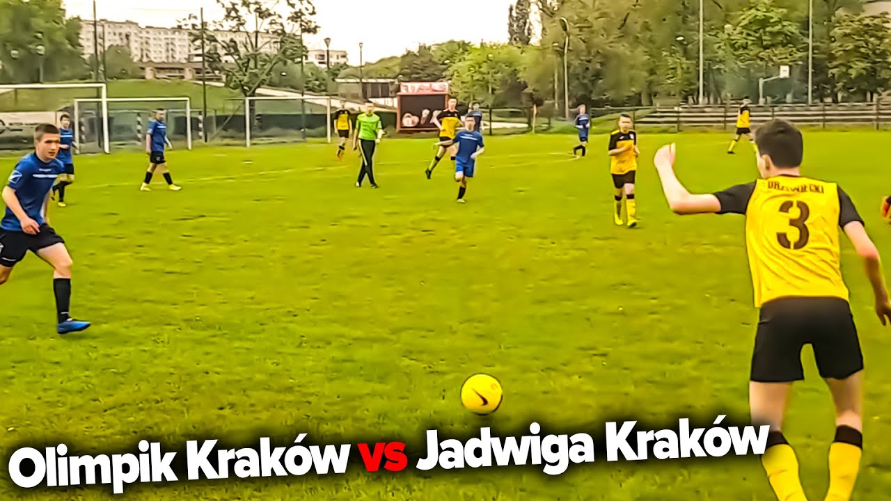 Trampkarze. 🥅⚽️🏃‍♂️⚽️ Olimpik Kraków vs Jadwiga Kraków 2:10 (0:4) I połowa