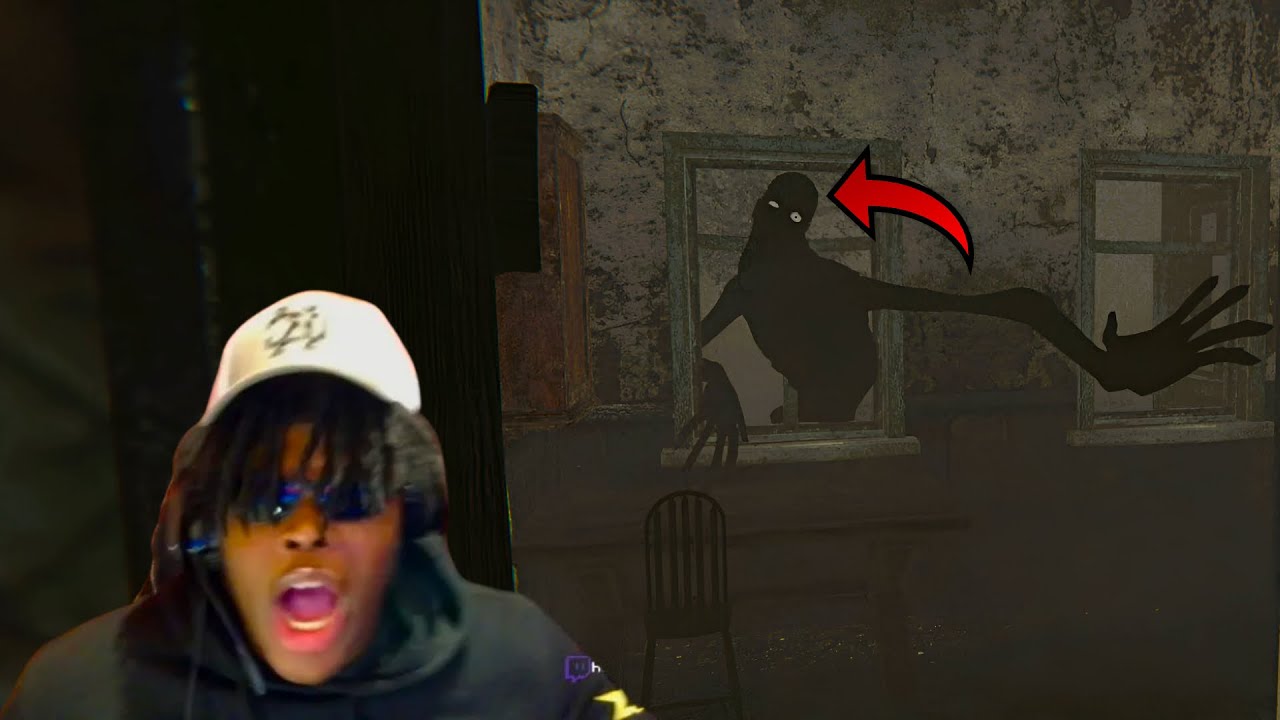 THIS TALL FIGURE IS LURKING IN THE WOODS.. [WHISPERING FOG]