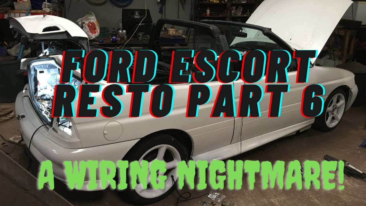 Restoring a Scrap MK6 Escort Cabriolet Part 6 #Ford #Escort #Revival