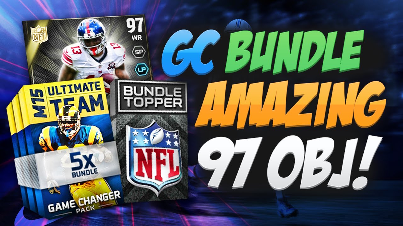 Madden 15 Ultimate Team - GAME CHANGER PACK BUNDLE OPENING! AMAZING 97 ODELL! MUT 15 PS4