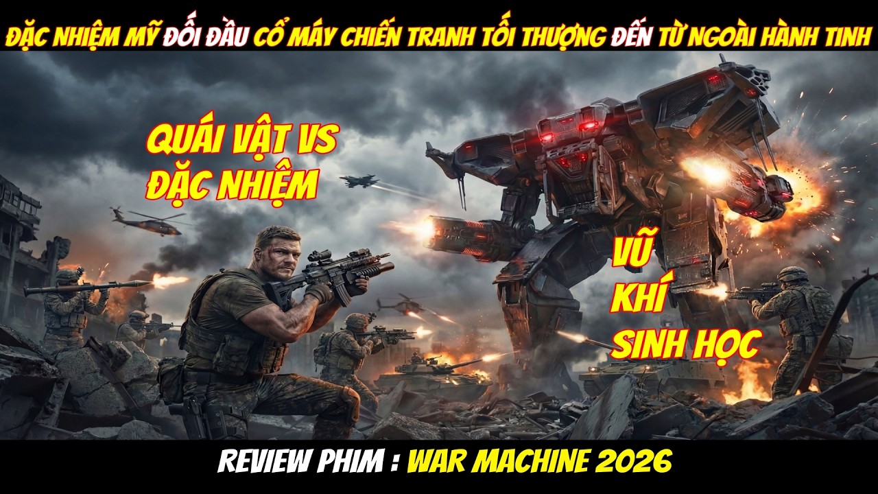 [Review Phim] Đội Đặc Nhiệm Mẽo Đối Đầu Cổ Máy Chiến Tranh Tối Thượng Đến Từ Ngoài Hành Tinh