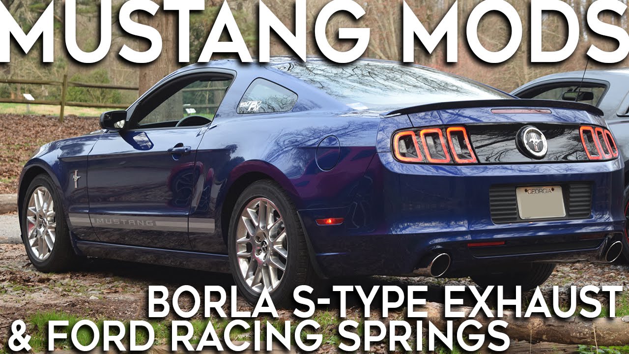 Обзор выхлопной системы Borla S-Type // 3.7 Mustang V6