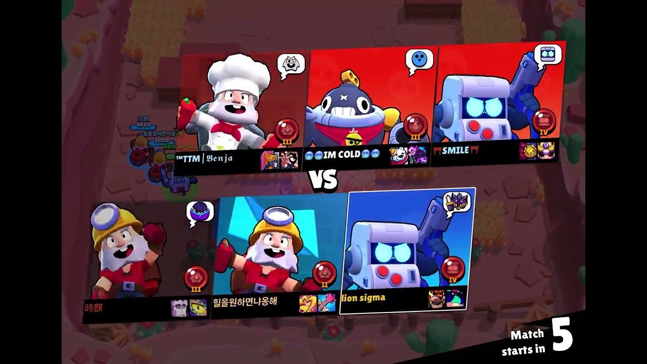 Playing knockouts(brawl stars)