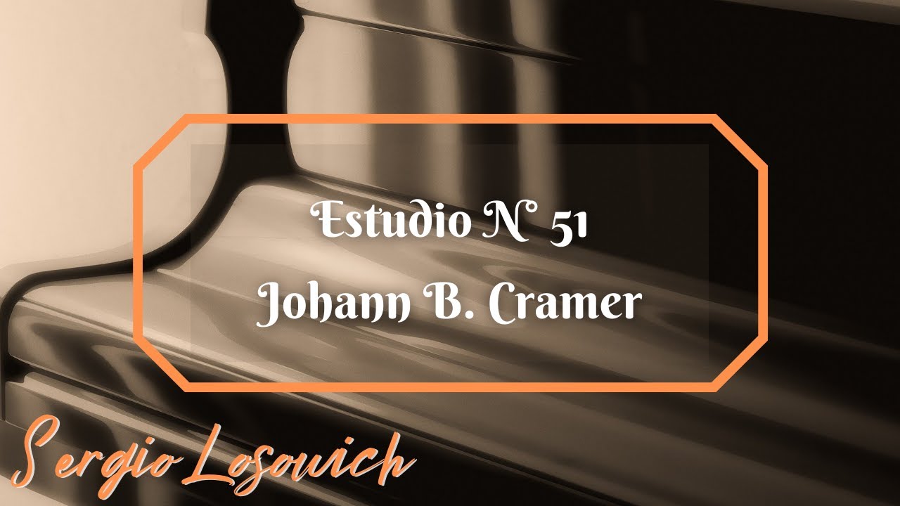Cramer - Etude No.51 from 60 studies selected by von Bülow (Audio + Sheet Music)