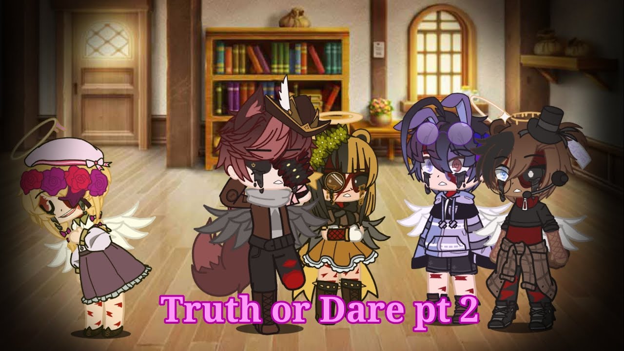 Truth or dare pt 2 | Izuku Afton, Momo Afton and Katsuki Emily AU |