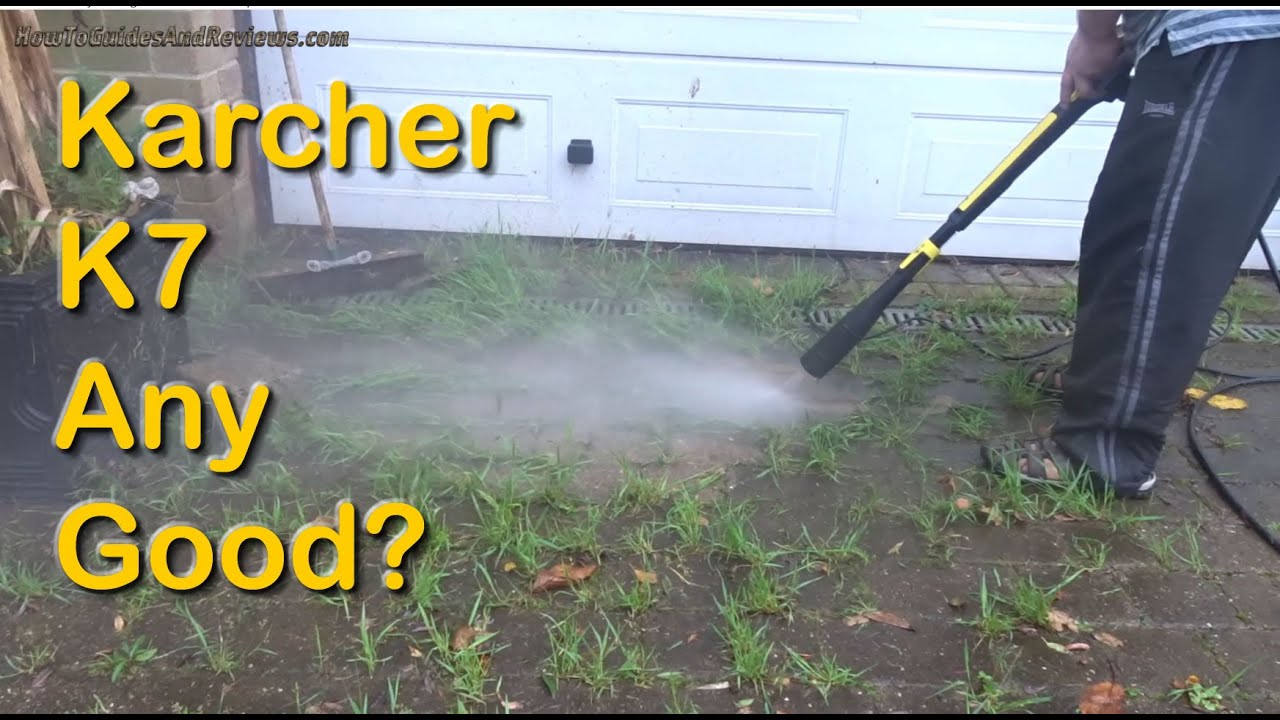 Karcher K7 Any Good?  Full Control Pressure Washer Assembly and First Use