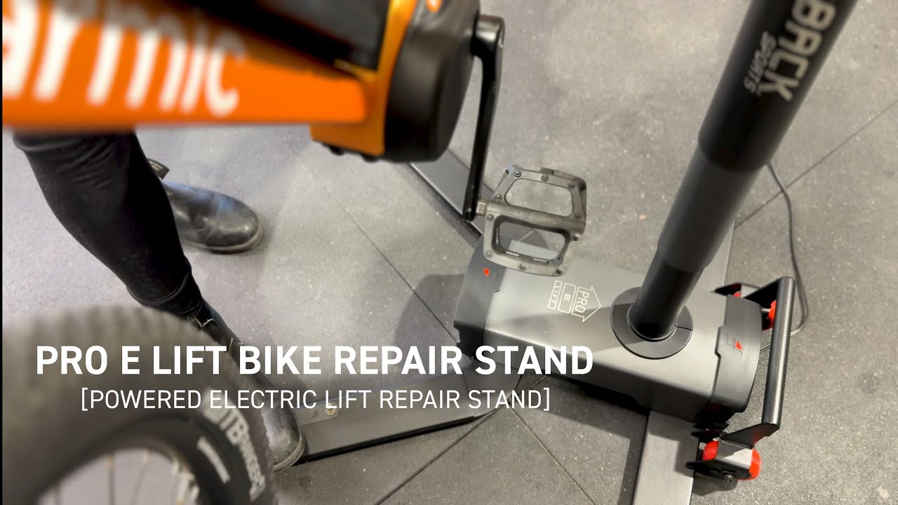 Feedback Sports - Pro E Lift Electric Lift Bike Work Stand - First Look