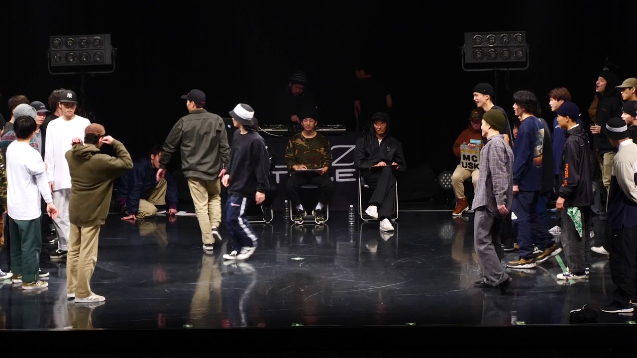 wsb vs The Rebelz BEST4 大学東西戦BBOY CREW BATTLE BUZZ STYLE vol.13 FINAL