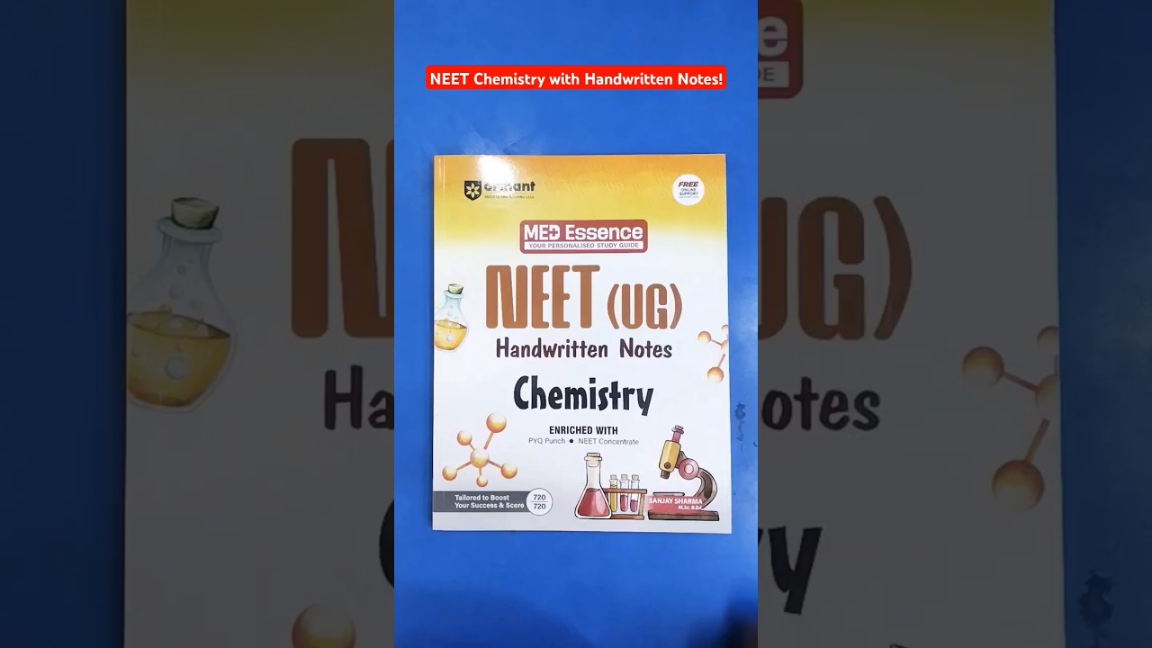NEET 2025 Chemistry Handwritten Notes 📖 | Best Study Material for NEET UG Aspirants!