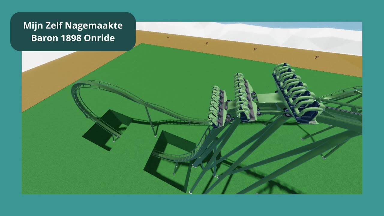 [Roblox] Mijn Zelf Nagemaakte Baron 1898 Onride!