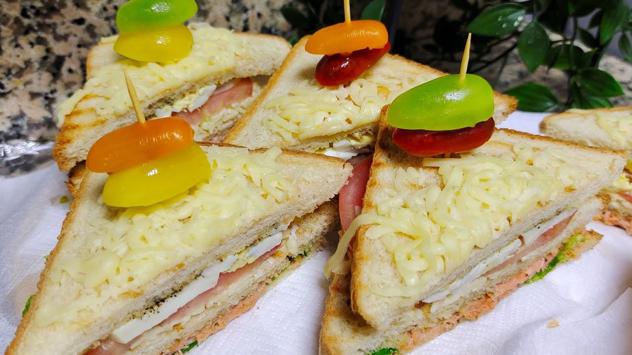 Salmon, Egg & Cheese Sandwich | Perfect Toasted Sandwich Recipe
