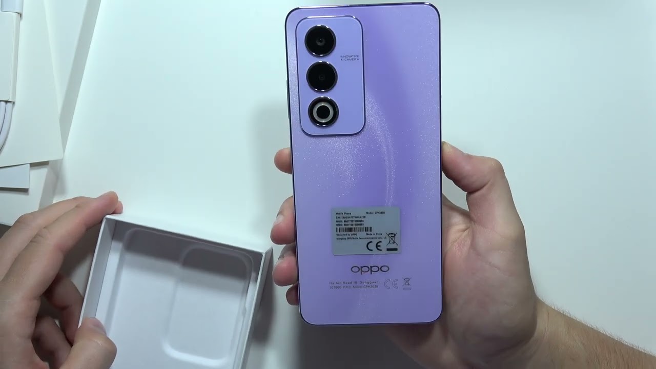 Unboxing of OPPO A80 5G EU Version (All Box Accessories)