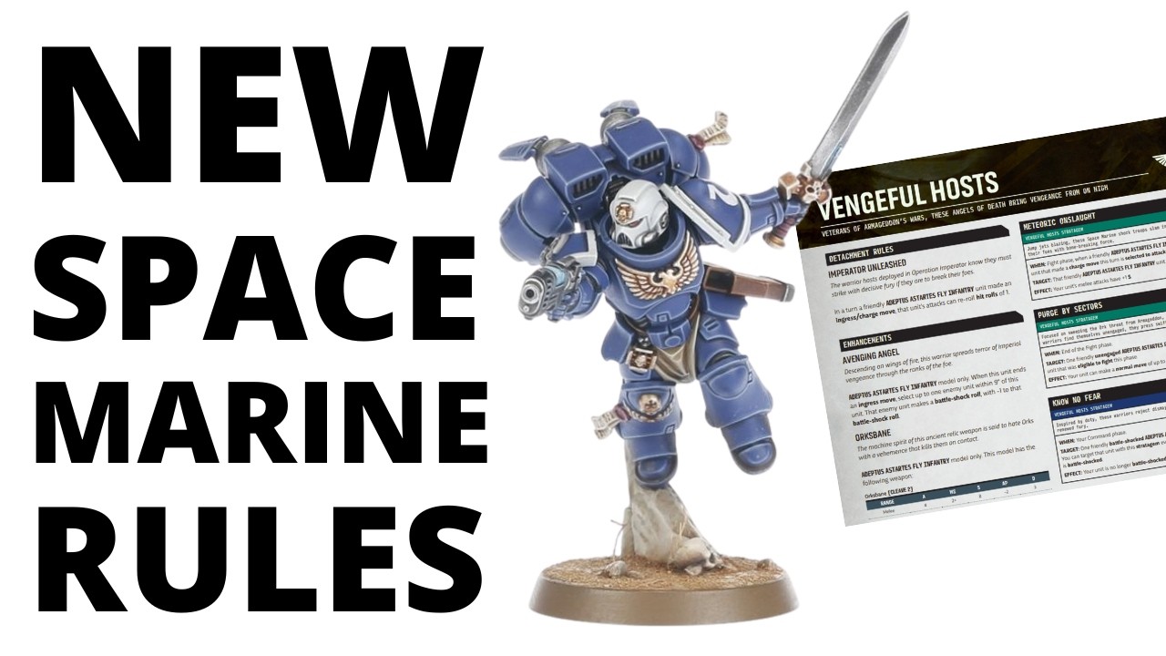 New Space Marine Assault Army Rules - How Strong are the Vengeful Hosts?