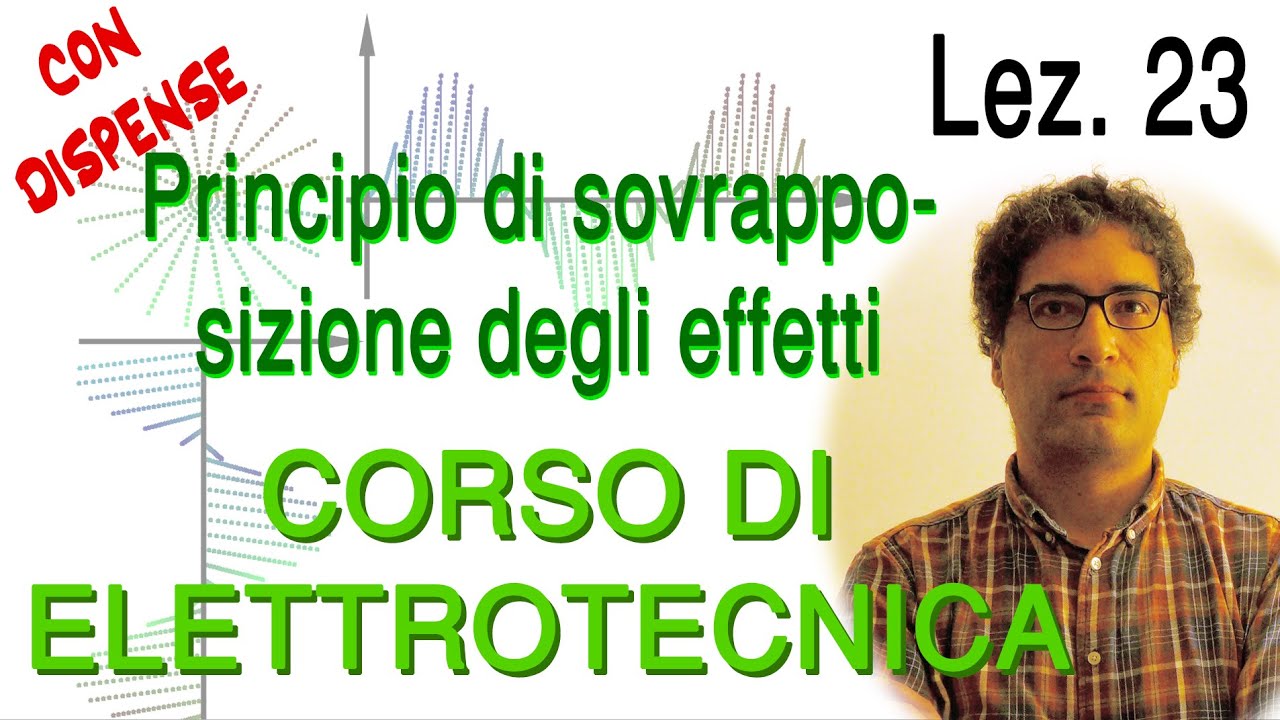 Lez. 23 Sovrapposizione degli effetti nei circuiti resistivi – commenta per chiarimenti!