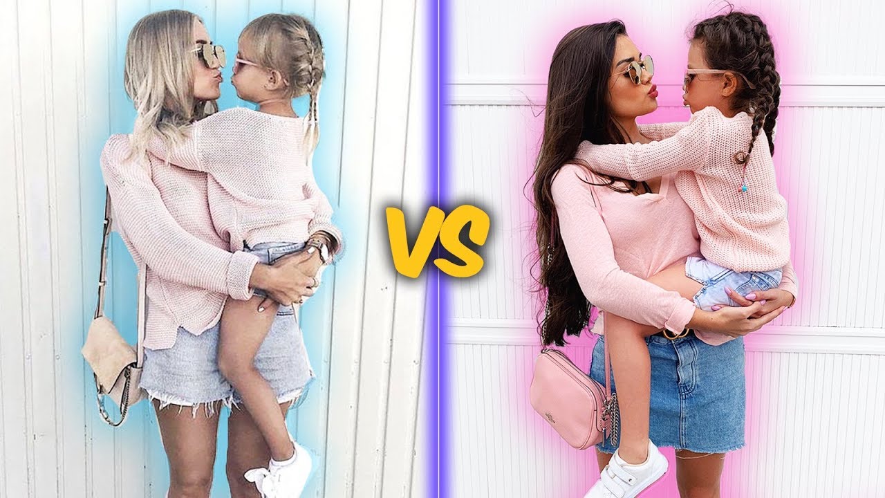 IMITANDO FOTOS de MÃE E FILHA! *vocês não esperavam*