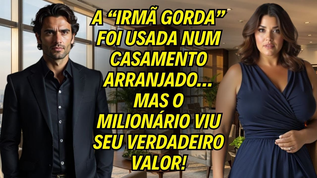 A “Irmã Gorda” Foi Usada Num Casamento Arranjado… Mas o Milionário Viu Seu Verdadeiro Valor!
