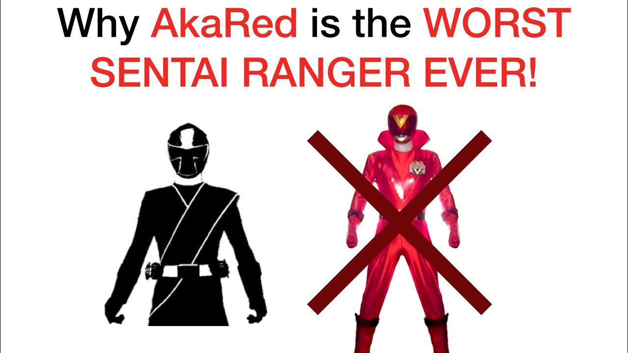 Why AkaRed Is The Worst Sentai Ranger Ever