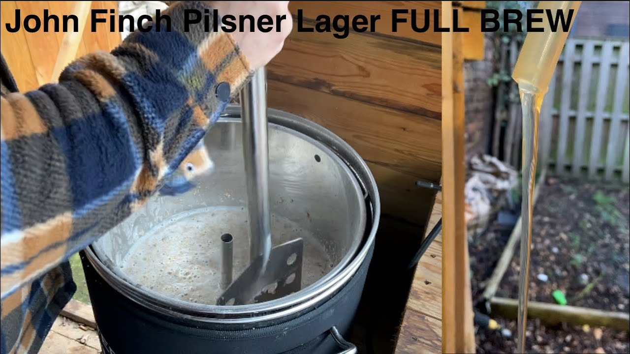 John Finch Pilsner Lager Full Brew! | Brewster Beacon