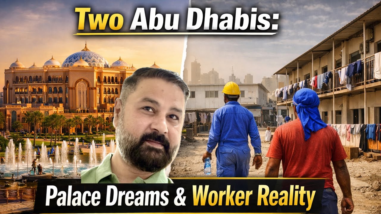 Inside Emirates Palace and The lives of Blue Collar Worker in Abu Dhabi | Palace to Worker campus