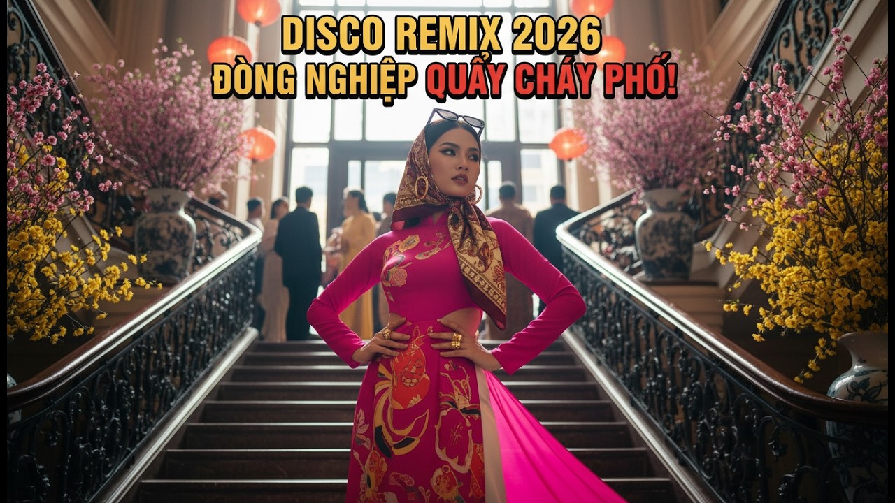 👉 Disco Remix 2026  Xuân Viên Mãn Bùng Nổ – Bass Nện Bay Nóc, Đồng Nghiệp Quẩy Cháy Phố!