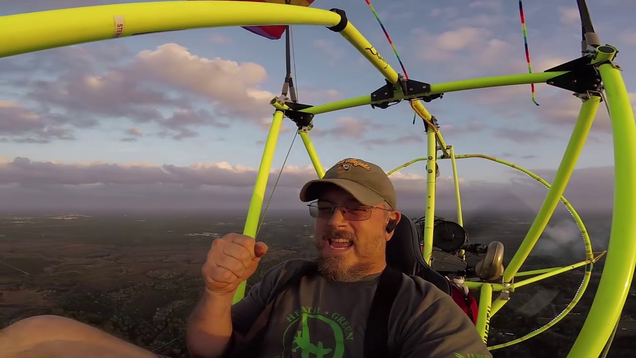 PPC SOLO 51 - Powered Parachute Sunset Flight