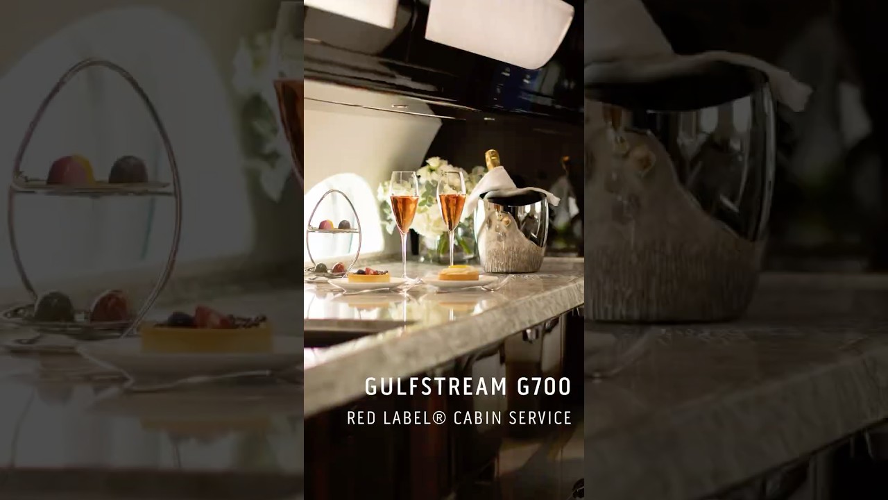Gulfstream G700 Red Label &reg; Cabin Service