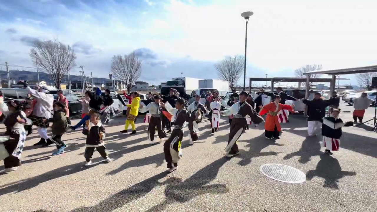 総踊り【令和いいWAで、ドッコイショ！】26.02 上品の郷よさこい（２部）
