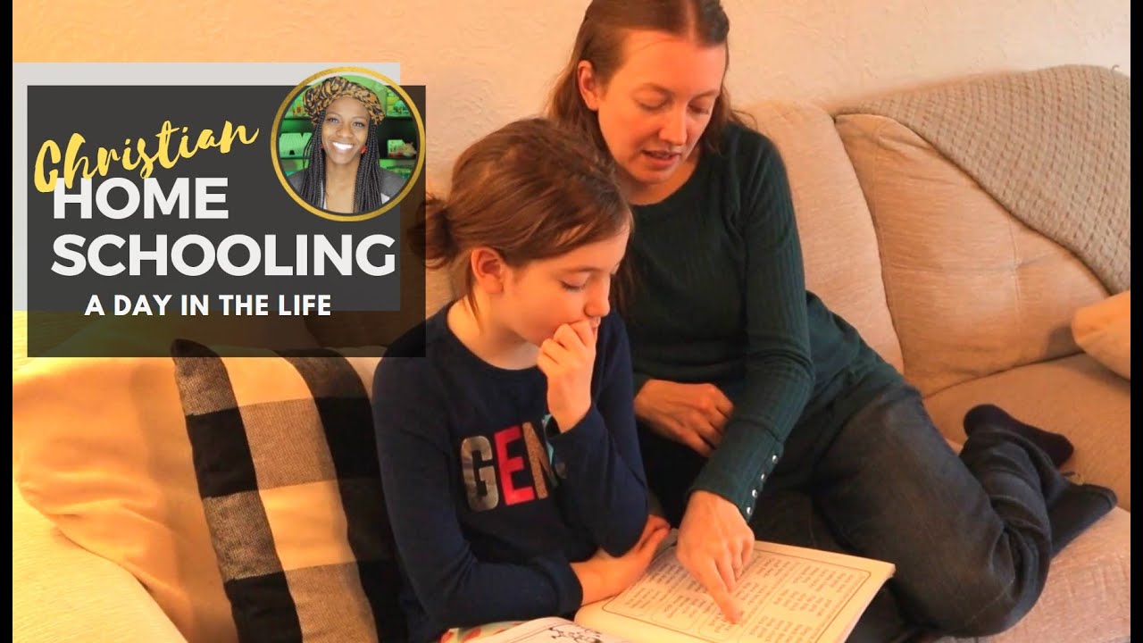 Day in the Life of a Christian Homeschooling Family