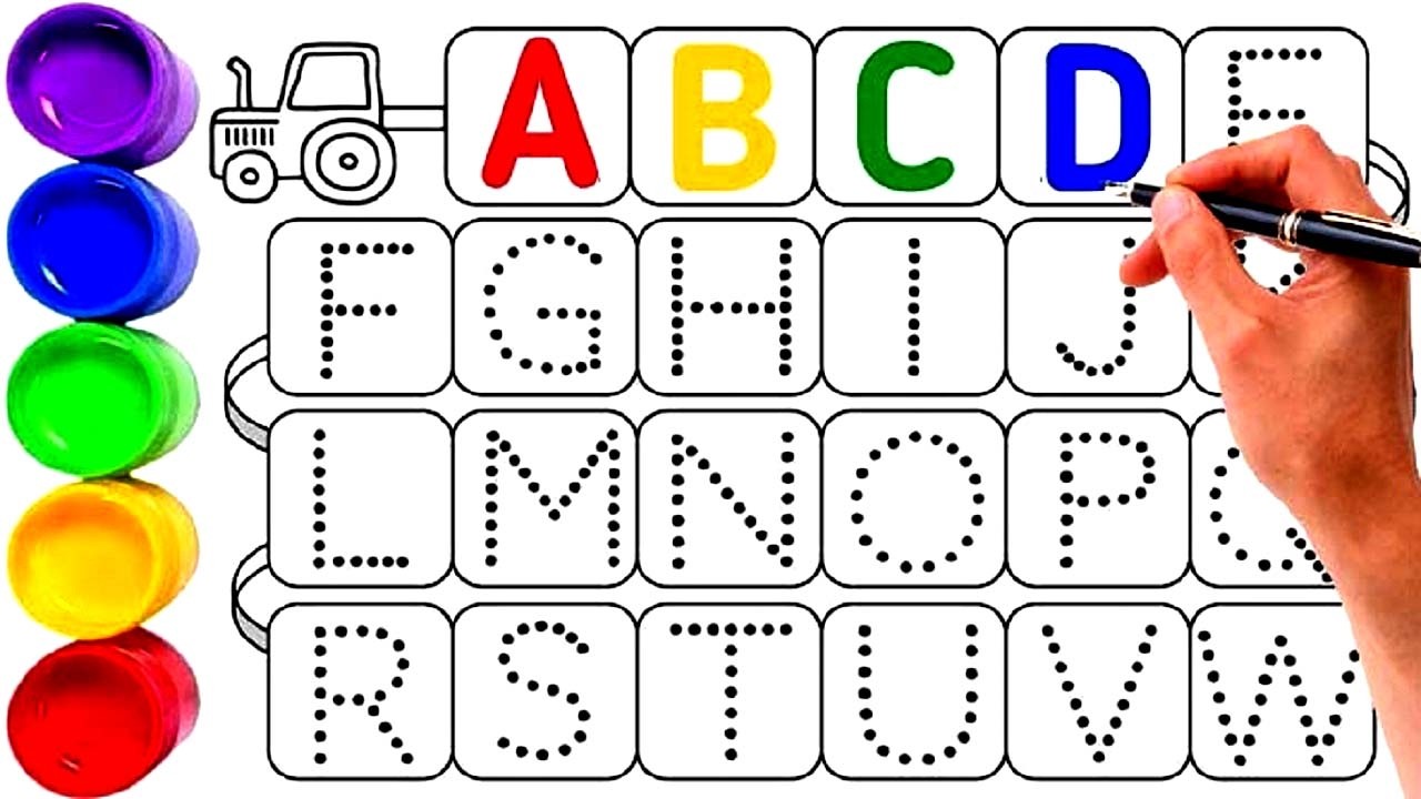 ABC Song Phonics - Toddlers learning ABC Song   A for Apple B for ball, ABC Song, Alphabet Song kids